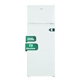 SVAN Frigorífico Combi 2 Puertas Blanco SF145501E. Capacidad 206 Litros, Puerta Reversible,...