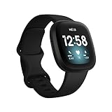 Fitbit Versa 3 - Smartwatch de salud y forma física con GPS integrado, análisis continuo de...