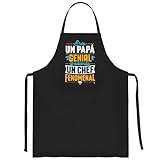 latostadora Delantal Regalo Papa Cumpleaños - Delantales Dia Padre Papa Cocinero Chef - Ideas...