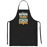 latostadora Delantal Regalo Papa Cumpleaños - Delantales Dia Padre Papa Cocinero Chef - Ideas...