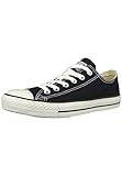 Converse All Star Ox Canvas Zapatillas Negras-UK 8.5