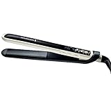 Remington Plancha de Pelo Pearl, Blanco y Negro, Tamaño Grande - S9500