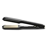 ghd max - Plancha de pelo profesional con plachas anchas 5cm para cabello largo, Negra