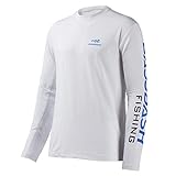 Bassdash Camisetas de Pesca para Hombre protección Solar UV UPF 50+ Camiseta de Manga Larga