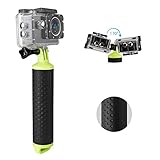 WOLFANG Empuñadura Flotante Boya Mango Impermeable Monopod Grip de Mano Flotador Palo Selfie...