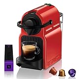 Krups Nespresso Inissia XN1005 - Cafetera monodosis de cápsulas Nespresso, 19 bares, apagado...