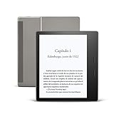 Kindle Oasis, ahora con luz cálida ajustable, resistente al agua, 32 GB, conectividad móvil...