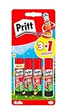 Pritt Barra Adhesiva, pegamento infantil seguro para niños para manualidades, cola universal...