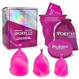 Copa Menstrual SPORT CUP ALL-IN-ONE SET de BOLTEX MEDICAL. Diseñada para MUJERES ACTIVAS....
