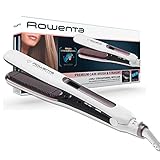 Rowenta Premium Care Brush & Straight SF7510F0 - Plancha de pelo con cepillo integrado para...