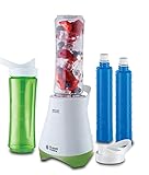 Russell Hobbs Mix & Go - Batidora de Vaso Individual (300 W, Batidora Smoothies, Sin BPA,...