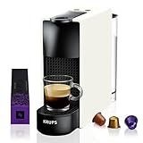 Krups Nespresso Essenza Mini XN1101 - Cafetera monodosis de cápsulas Nespresso, compacta, 2...