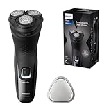 Philips Serie X3000 Afeitadora Eléctrica Hombre, Máquina de Afeitar Barba con Cortapatillas,...