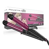 Rowenta Fashion Stylist 3 en 1 CF4512 - Planchas de Pelo, Multistyler con 3 Funciones para...