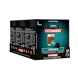 Catunambú - Cápsulas de café Cortado compatibles Dolce Gusto | Pack de 3 (48 cápsulas)