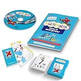 Multimalin Tablas de Multiplicar para Niños (Cuaderno + DVD + Juego de Cartas) - Aprender Las...
