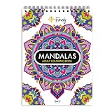 Finoly Libro Mandalas Colorear Adultos - Cuaderno para Colorear - 30 Ilustraciones Originales -...
