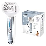 Panasonic ES-EL2A-A503 - Depiladora Eléctrica para Mujer (Wet&Dry, 60 pinzas, Inalámbrica,...