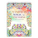Finoly Mandalas Colorear Adultos - Libro Mandalas Colorear Adultos Magical Patterns - Libro...