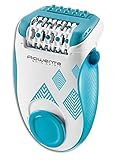 Rowenta Skin Spirit EP2910 - Depiladora de 2 velocidades con sistema anti dolor de 24 pinzas,...