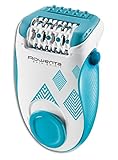 Rowenta Skin Spirit EP2910 - Depiladora de 2 velocidades con sistema anti dolor de 24 pinzas,...