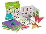 NPW Manualidades de origami con papel para niños - Juego de origami animado , color/modelo...