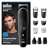 Braun Recortadora de Barba Series 5 Máquina Cortar Pelo, Máquina de afeitar, Cortapelos...