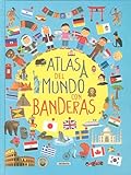 Atlas del mundo con banderas