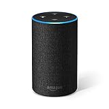 Amazon Echo (2.ª generación) - Altavoz inteligente con Alexa, tela de color antracita