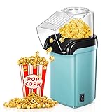 4L Palomitero, 1200W Máquina de Palomitas de Maíz, FáCil de Usar, Palomitas de Maíz...