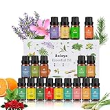 Set de Aceites Esenciales para Humidificador 18 x 10ml,óleo Essencial Lavanda Ylang-Ylang...