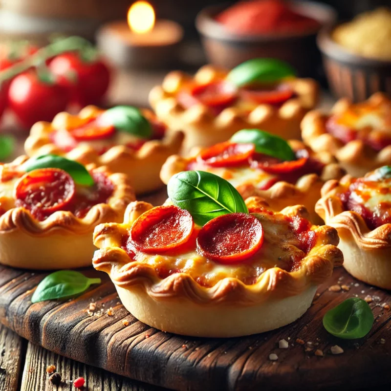 Tartaletas de pizza