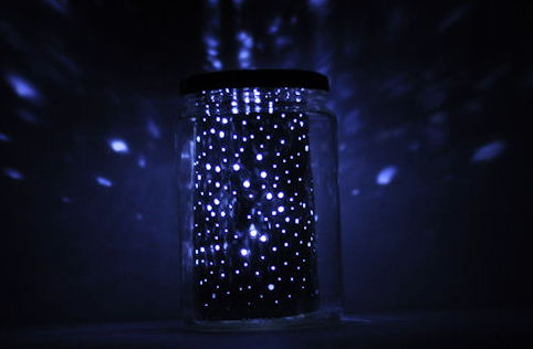 DIY: Lámpara con estrellas ›