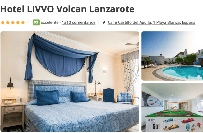 Los mejores hoteles en Lanzarote 🫰🏻 Ahorradoras.com