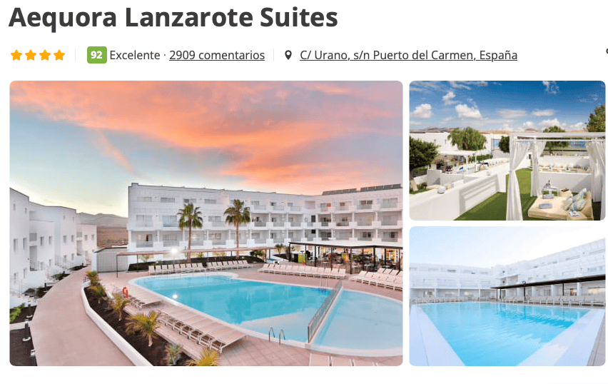 Los mejores hoteles en Lanzarote 🫰🏻 Ahorradoras.com