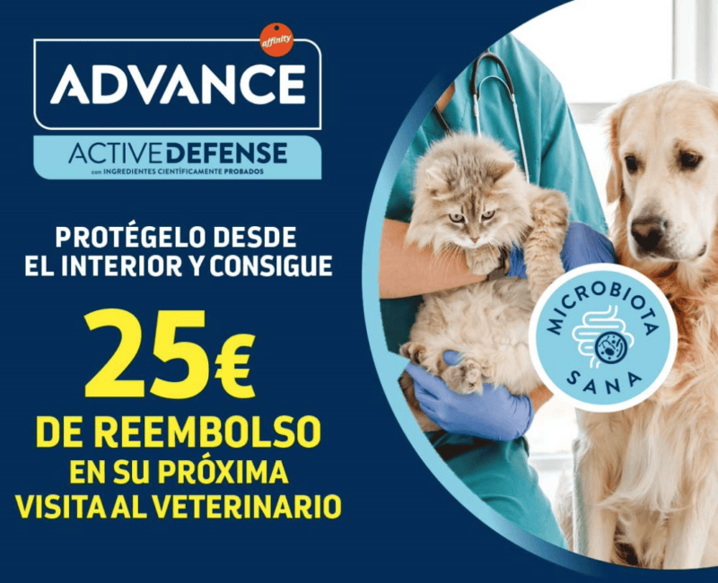 Reembolso 25€ en el Veterinario