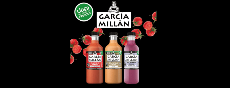 Reembolso de gazpacho y salmorejo García Millán