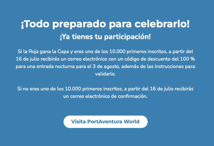 entrada gratis portaventura