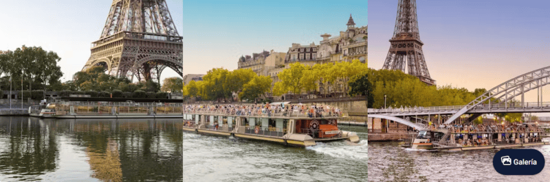 Código descuento tiqets Crucero turístico por el Río Sena desde la Torre Eiffel